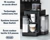 Expresso Broyeur DELONGHI Rivelia FEB4455.B Noir Onyx (Latte) image number 5