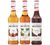 Lot de 3 sirops 70 cl - Chocolat, Praline, Rhum - MONIN image