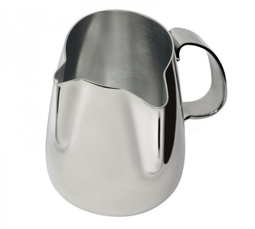 Pichet &agrave; lait ILSA Revolution Duet B en inox 2 becs double fonction