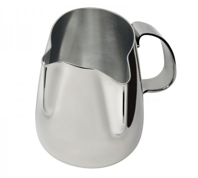 Pichet &agrave; lait ILSA Revolution Duet B en inox 2 becs double fonction image number 0