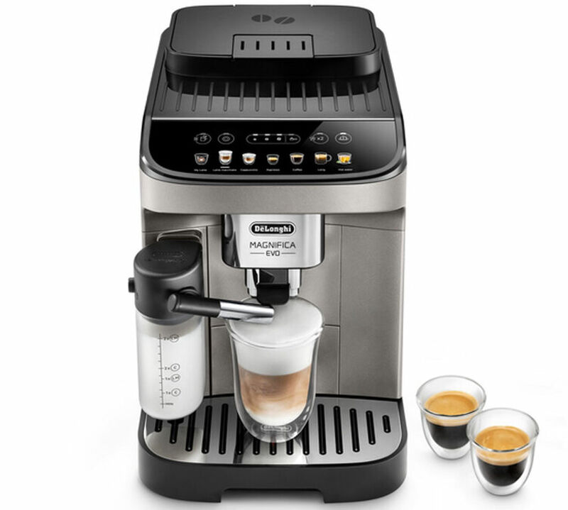 Expresso Broyeur DELONGHI Magnifica EVO FEB 2981.TB LatteCrema Titanium image number 0