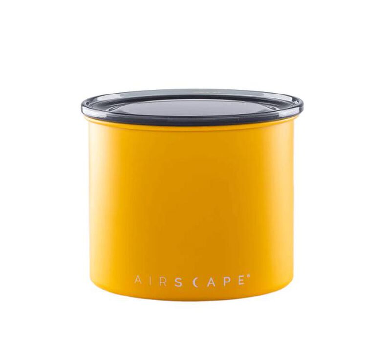 Airscape Yellow Coffee Storage Container - 250g image number 0