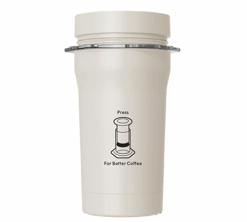 Aeropress Go Plus Portable Coffee Maker - Cream image number 2