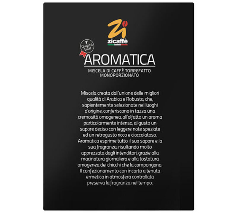 Aromatica ESE pods x 50 - Zicaff&egrave; image number 2