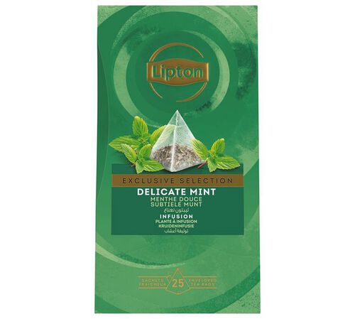 Lipton Exclusive Selection Delicate Mint Infusion - 25 tea bags