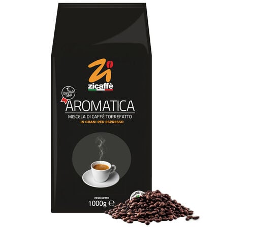 1 kg - Caf&eacute; en grain - Aromatica - ZICAFF&Egrave;