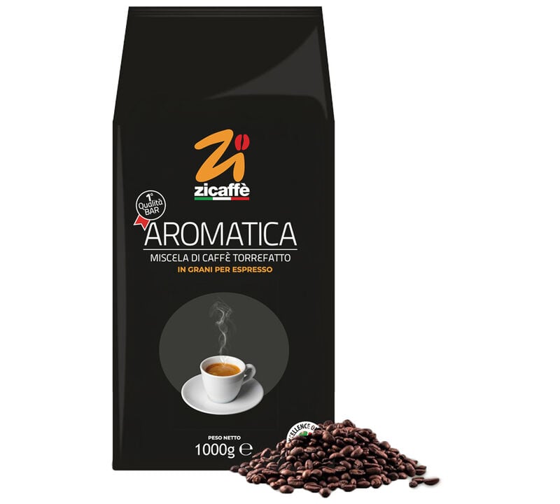 1 kg - Caf&eacute; en grain - Aromatica - ZICAFF&Egrave; image number 0