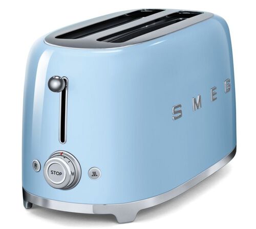 Grille-pain TSF02PBEU 4 tranches Bleu Azur - SMEG image number 1