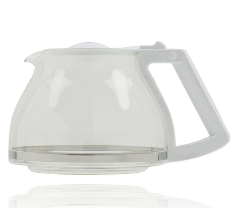 Melitta spare coffee pot for Look IV white coffee maker image number 0
