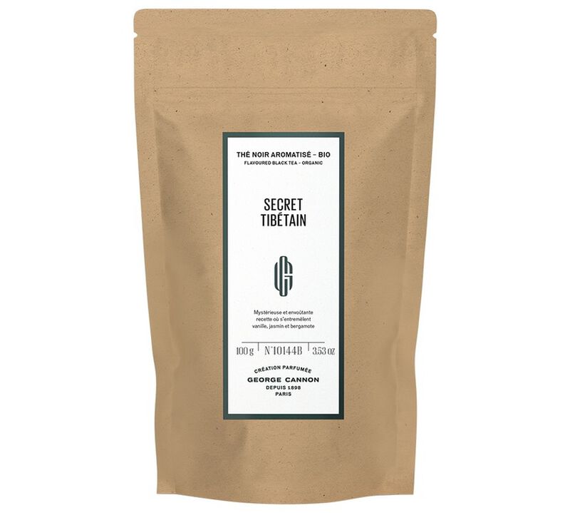 George Cannon 'Secret Tib&eacute;tain' organic flavoured tea blend - 100g loose leaf image number 1