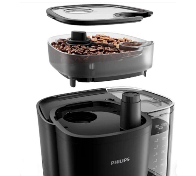 Cafeti&egrave;re filtre - GRAIN REW + accessoires noir - Philips - Parfait &eacute;tat image number 1
