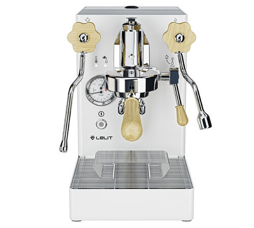 Machine expresso LELIT MaraX PL62X-EUCW blanche et bois clair