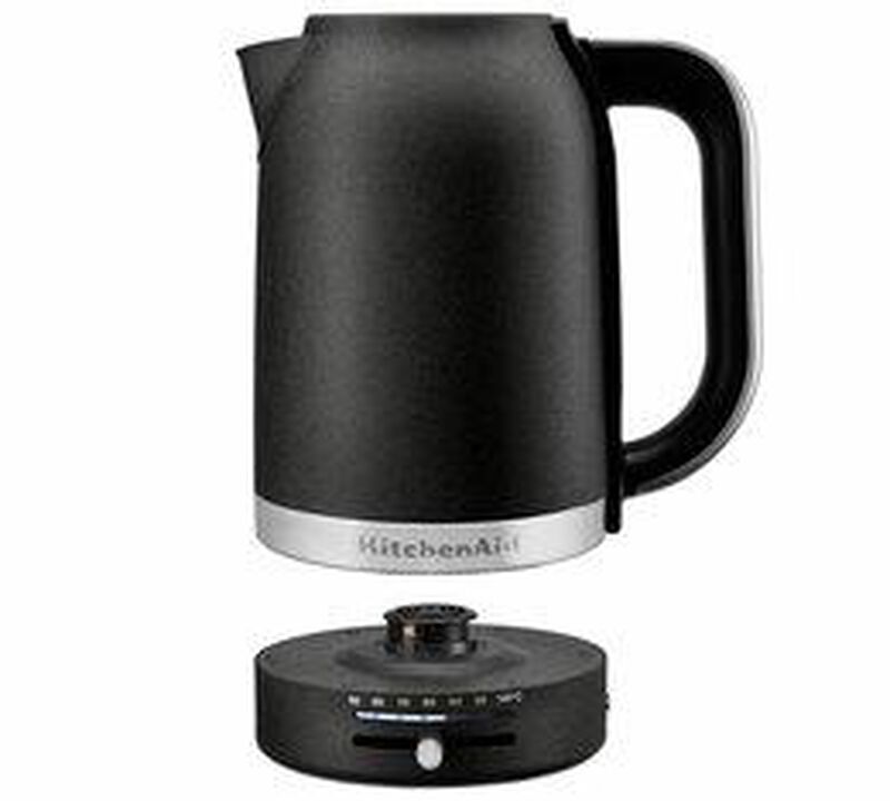 Wasserkocher mit einstellbarer Temperatur 5KEK1701EBK Schwarz Tr&uuml;ffel 1,7L - KitchenAid image number 2