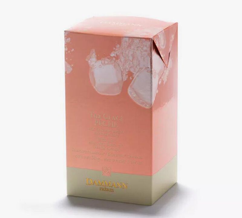 Peach Iced Tea Dammann Fr&egrave;res x 6 Tea Bags image number 0