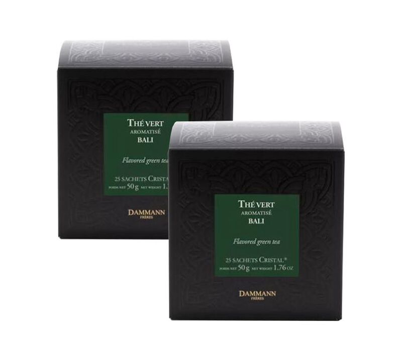 Th&eacute; Vert Bali - 40 sachets achet&eacute;s 10 OFFERTS - DAMMANN FR&Egrave;RES image number 0