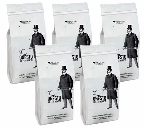Cosmai Caff&egrave; - Caff&egrave; in grani per uso professionale - The Honest 5 kg