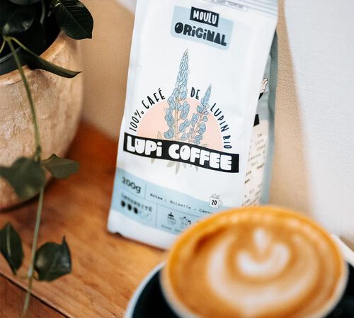 Caf&eacute; de Lupin bio Original - Moulu 200 g- LUPI COFFEE image number 5