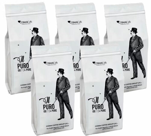 Caff&egrave; Cosmai - Caff&egrave; in grani per uso professionale - The Pure 5 kg
