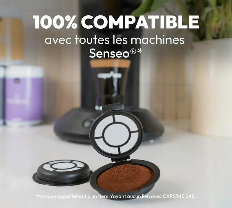 Caps'Me Reusable Senseo&reg; Compatible Pods x 2 image number 1