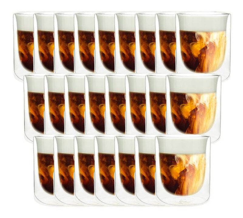 24 Verres double paroi Mila 25 cl - PYLANO image number 0