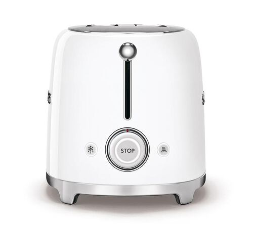 Set Petit-D&eacute;jeuner Grille-Pain TSF01WHEU et Bouilloire KLF05WHEU Blanc - SMEG image number 3