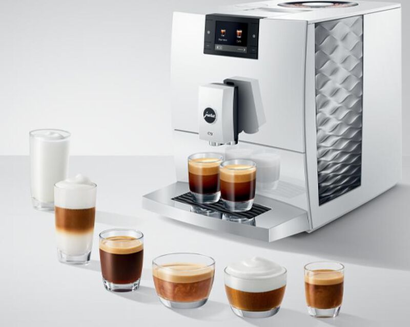 Expresso Broyeur JURA C9 Piano White (EA) image number 4