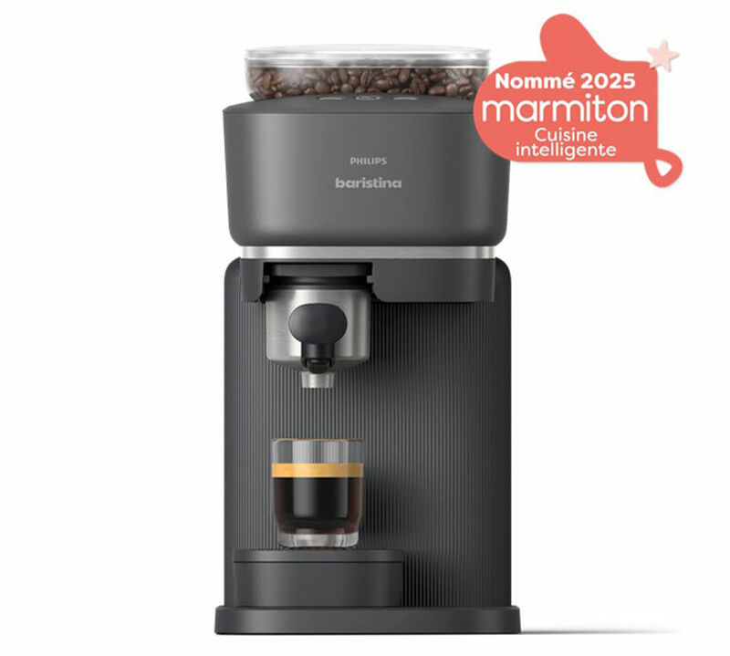 PHILIPS - Macchina espresso con macinacaff&egrave; - Baristina BAR300/60 nera image number 2