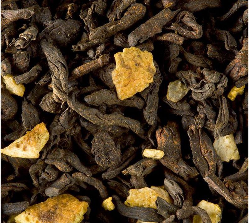 Dammann Fr&egrave;res Pu-Erh Tea with Citrus - 100g loose leaf image number 0