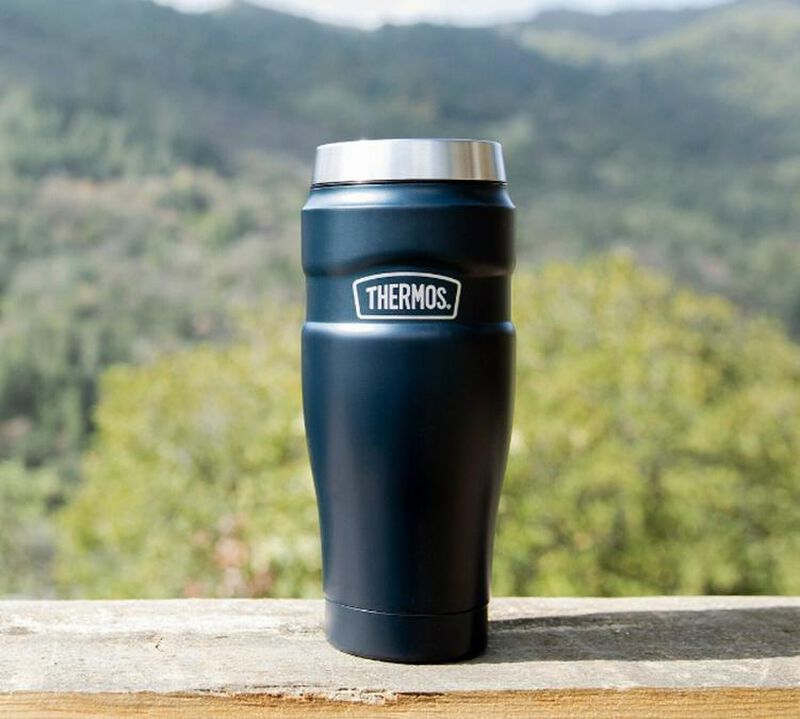 Thermos King Stainless Steel Insulated Tumbler Dark Blue - 470ml image number 3