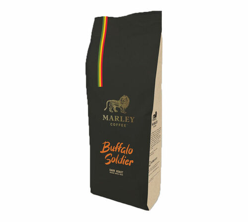 Marley Coffee Organic Coffee Beans Buffalo Soldier - 1kg