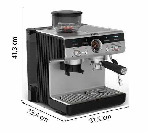 Krups Precision+ Macchina Espresso con Macinacaff&egrave; image number 8