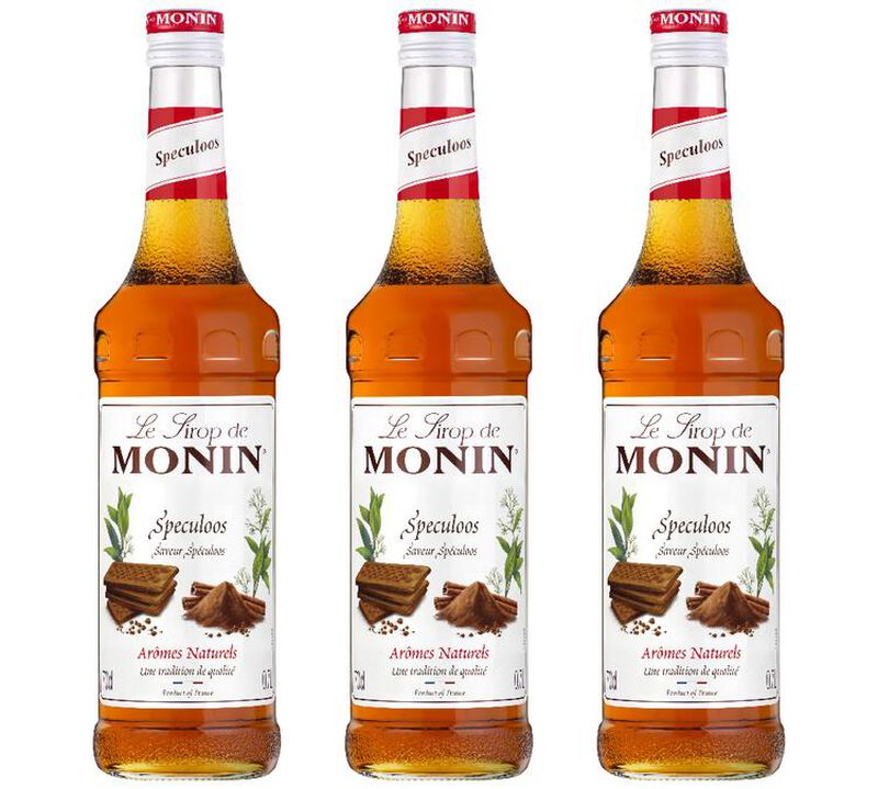 Sirop Sp&eacute;culoos 3 x 70 cl - MONIN image number 0