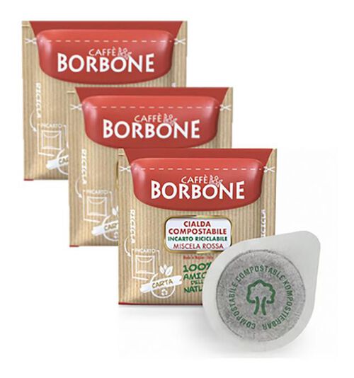 Caff&egrave; Borbone - 150 Cialde Carta - Miscela Rossa