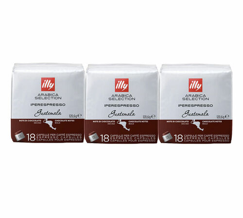 Illy Capsules Iperespresso Guatemala x 54 coffee capsules