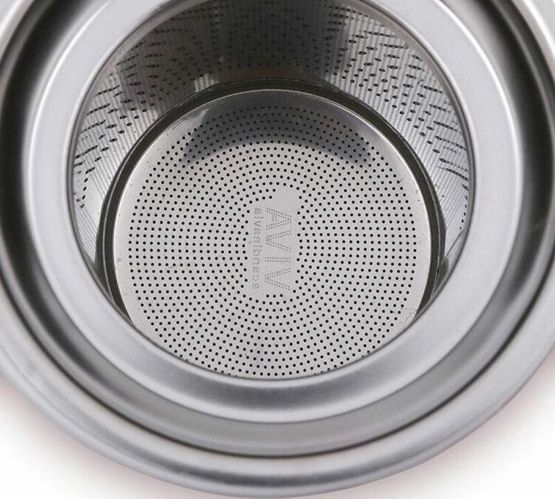 Mug Minima wool grey 50 cl avec infuseur inox - VIVA SCANDINAVIA image number 1