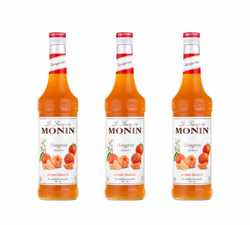 Lot de 3 Sirops Monin - Mandarine - 3 x 70 cl