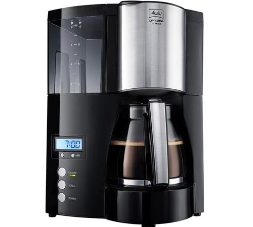 Cafeti&egrave;re Melitta Optima Timer noire 1008-01  + offre cadeaux
