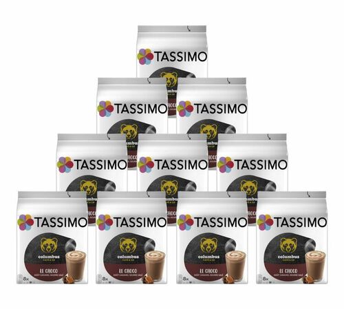 Tassimo pods Columbus Salted Caramel Chocolate x 80 T-Discs