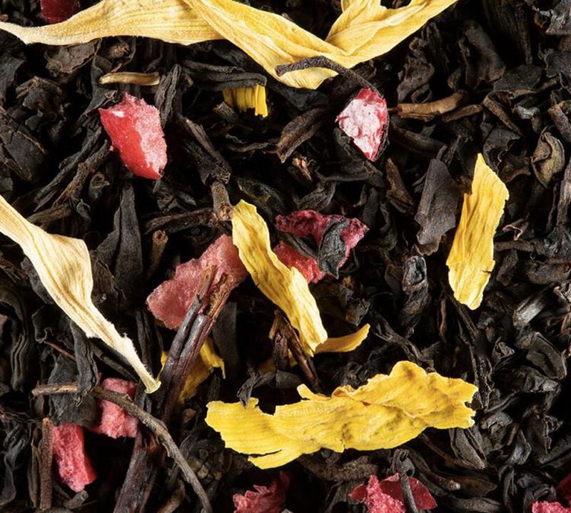Th&eacute; Noir Myrtille Ch&acirc;taigne - Vrac 100 g - DAMMANN FR&Egrave;RES image number 0