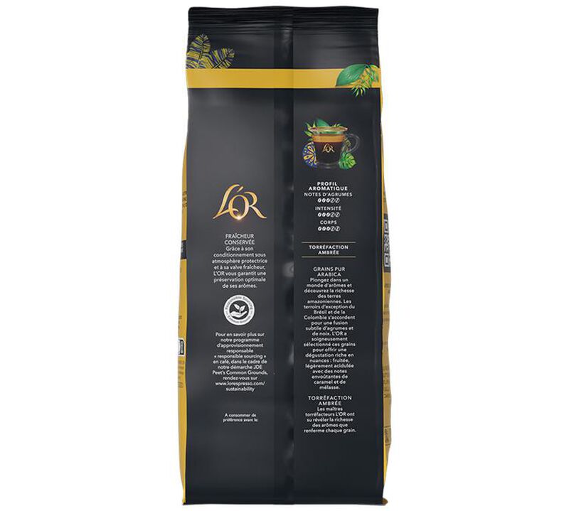 L'Or Coffee Beans Terres d'Amazonie - 500g image number 1