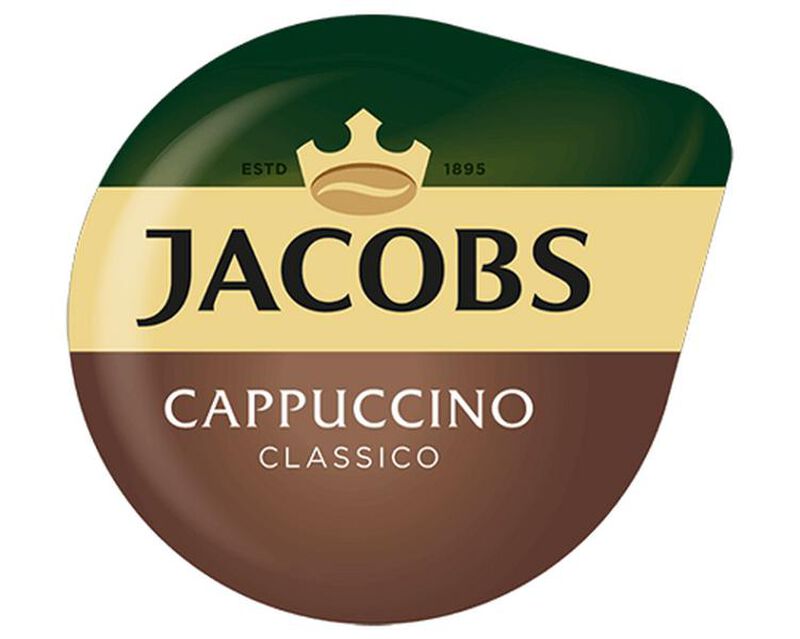 Tassimo Pods Jacobs Cappuccino Classico x 8 image number 1