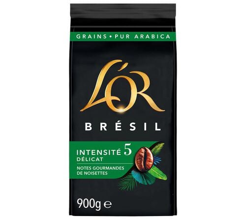900 g - Caf&eacute; en grain - Br&eacute;sil - L'OR