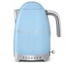 Bouilloire SMEG KLF04PBEU Bleu azur 1.7L - temp&eacute;rature r&eacute;glable image number 0