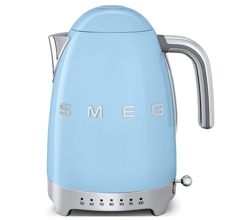 Bouilloire SMEG KLF04PBEU Bleu azur 1.7L - temp&eacute;rature r&eacute;glable image number 0