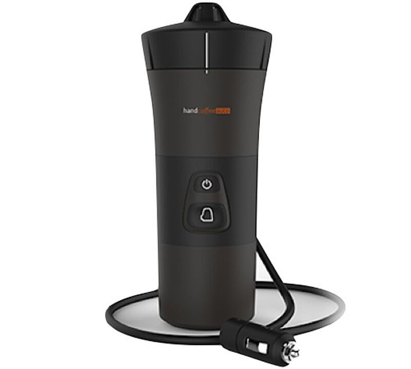 Handcoffee Auto 12V travel coffee maker + Free Senseo-compatible pods image number 0