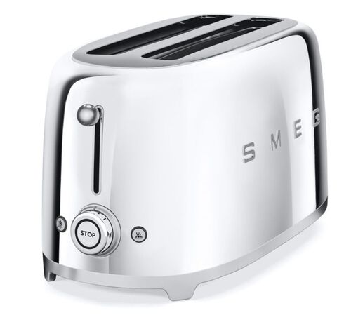 Grille-pain SMEG TSF02SSEU 4 tranches Chrom&eacute; image number 1