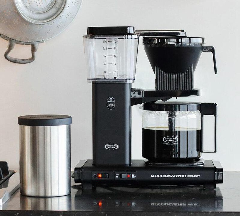 Caffettiera filtro Moccamaster KBG741 SELECT Nero Opaco image number 5