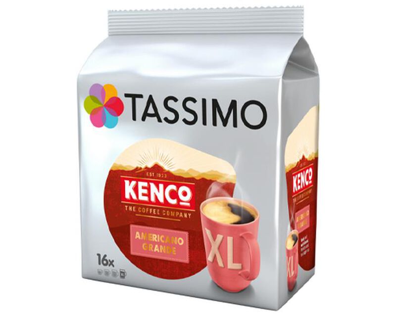 Tassimo Pods Kenco Americano Grande XL x 16 image number 1