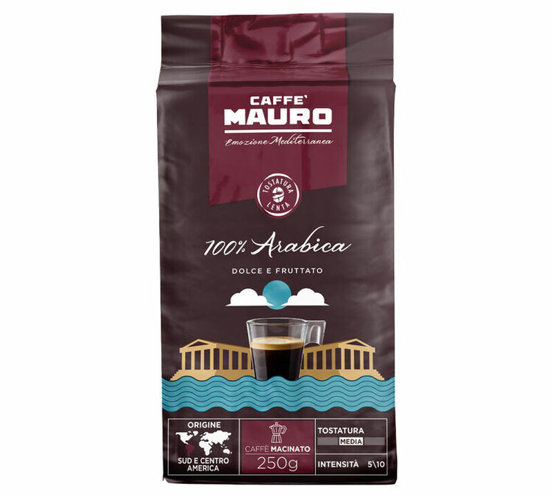 Caff&egrave; Mauro Ground Coffee 100% Arabica - 250g image number 0