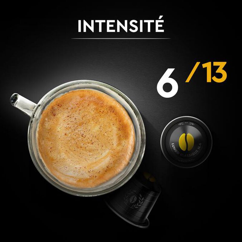 30 capsules compatibles Nespresso* Original Espresso Lungo N&deg;6 - CARTE NOIRE image number 3